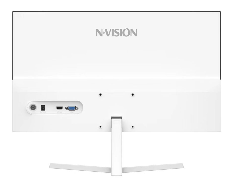 Nvision N2455PRO-W, 23.8" FHD IPS Monitor, Frameless, White